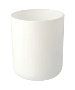 Matte White Cambridge Style Candle Jar