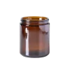 Amber Glass Apothecary Candle Jar (Without Lid)